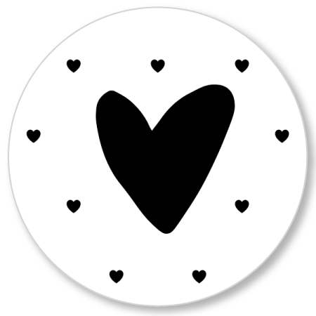 Coração Coração Círculo da parede do coração por atacado de Kleine Binky