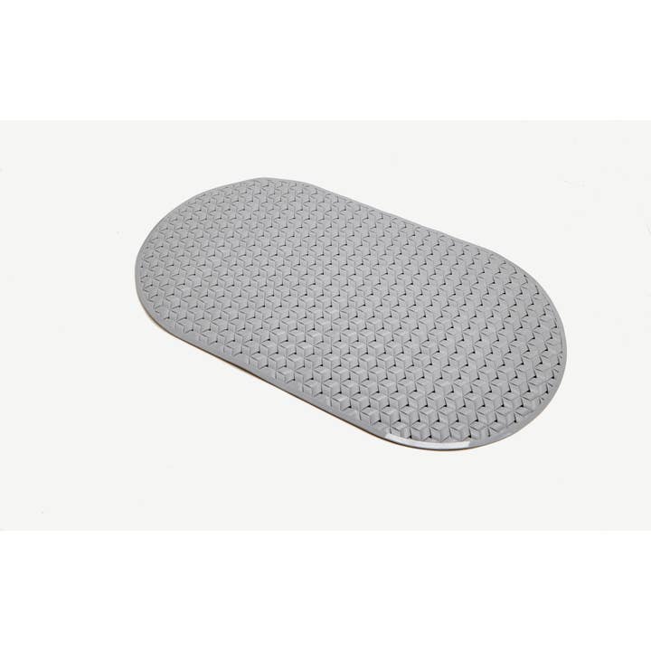STAR WEAVE TUB MAT GREY for wholesale by Moda at Home Enterprises, Ltd
