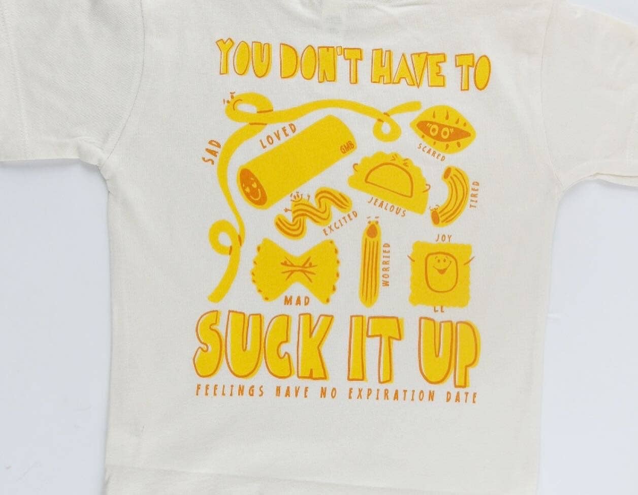 Crème T-shirt Tu n'as pas à le sucer en vente sur Faire2