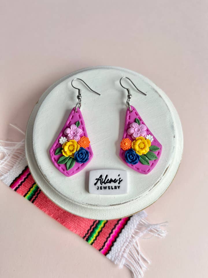 Orecchini Bordado per la vendita all'ingrosso da parte di Ailene’s Jewelry Bakery