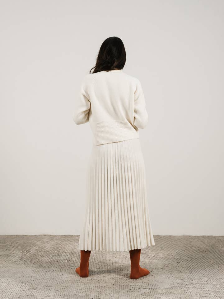 Lèmme - Wholesale Knit Sweater - Women's - Cashmere Mix Roll-Up Cuff Turtleneck Sweater32