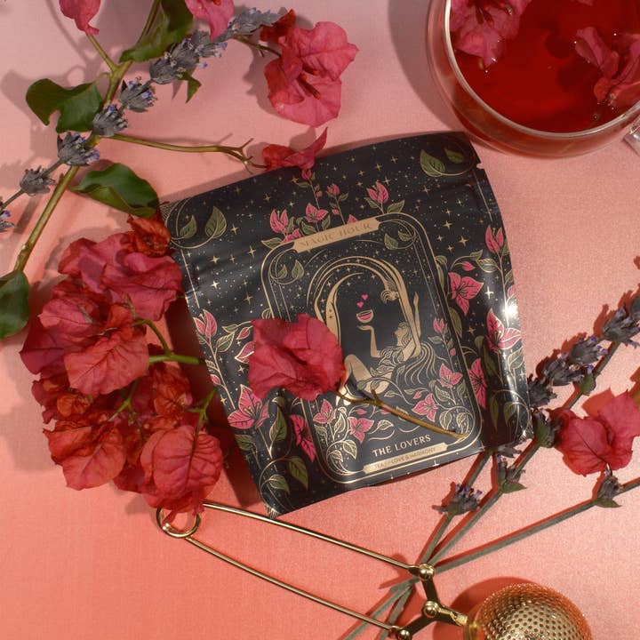 Magic Hour - Wholesale Loose Tea - The Lovers : Hibiscus-Cinnamon- Vanilla Love Potion