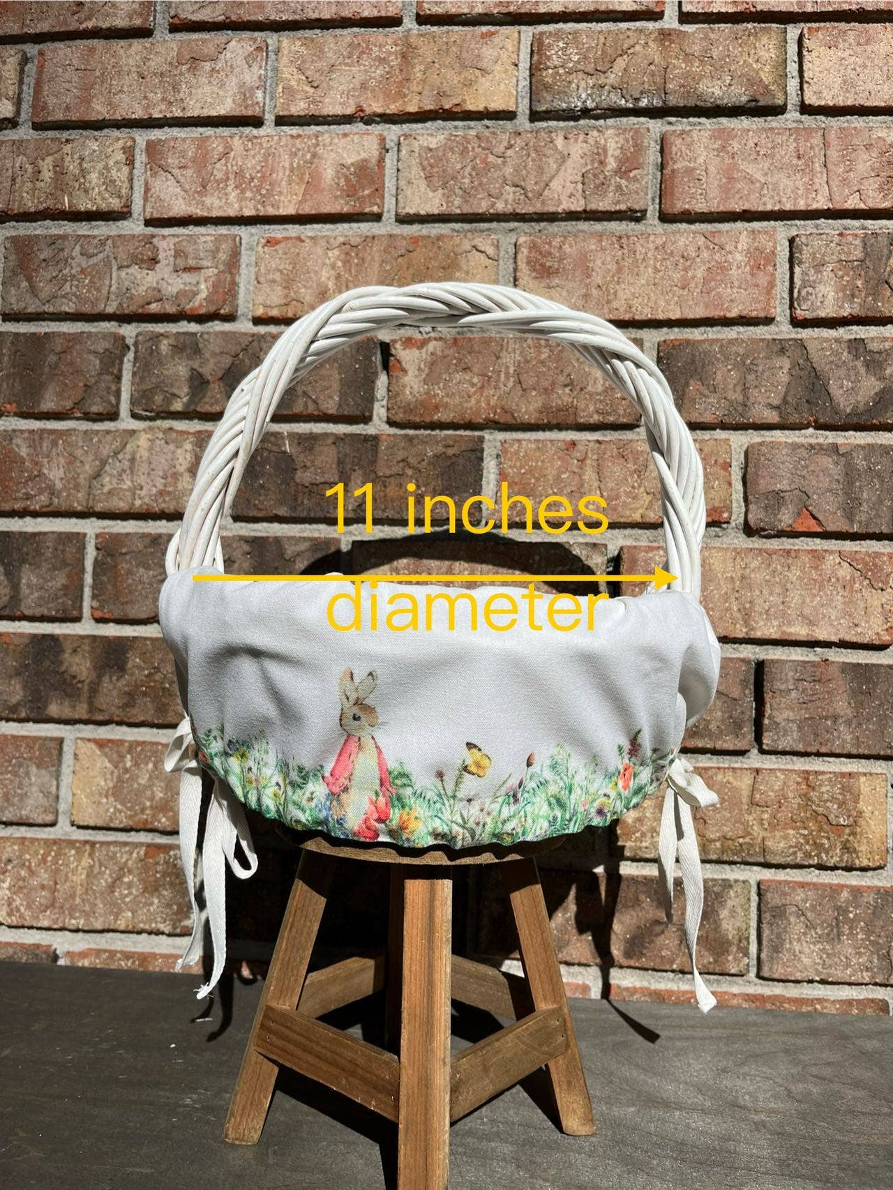 LoveFarmhouseCraft - Wholesale Basket - Kids & Baby - Rabbit Easter basket liner,easter basket liner boy or girl5