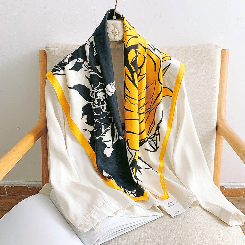 Marayn - Wholesale Scarf - Women's - French Silk Scarf Elegant Versatile and Chic9