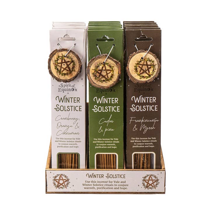 Pacific Trading - Wholesale Retailer Display - Home & Living - 15451 18PC Winter Solstice Incense Display Set