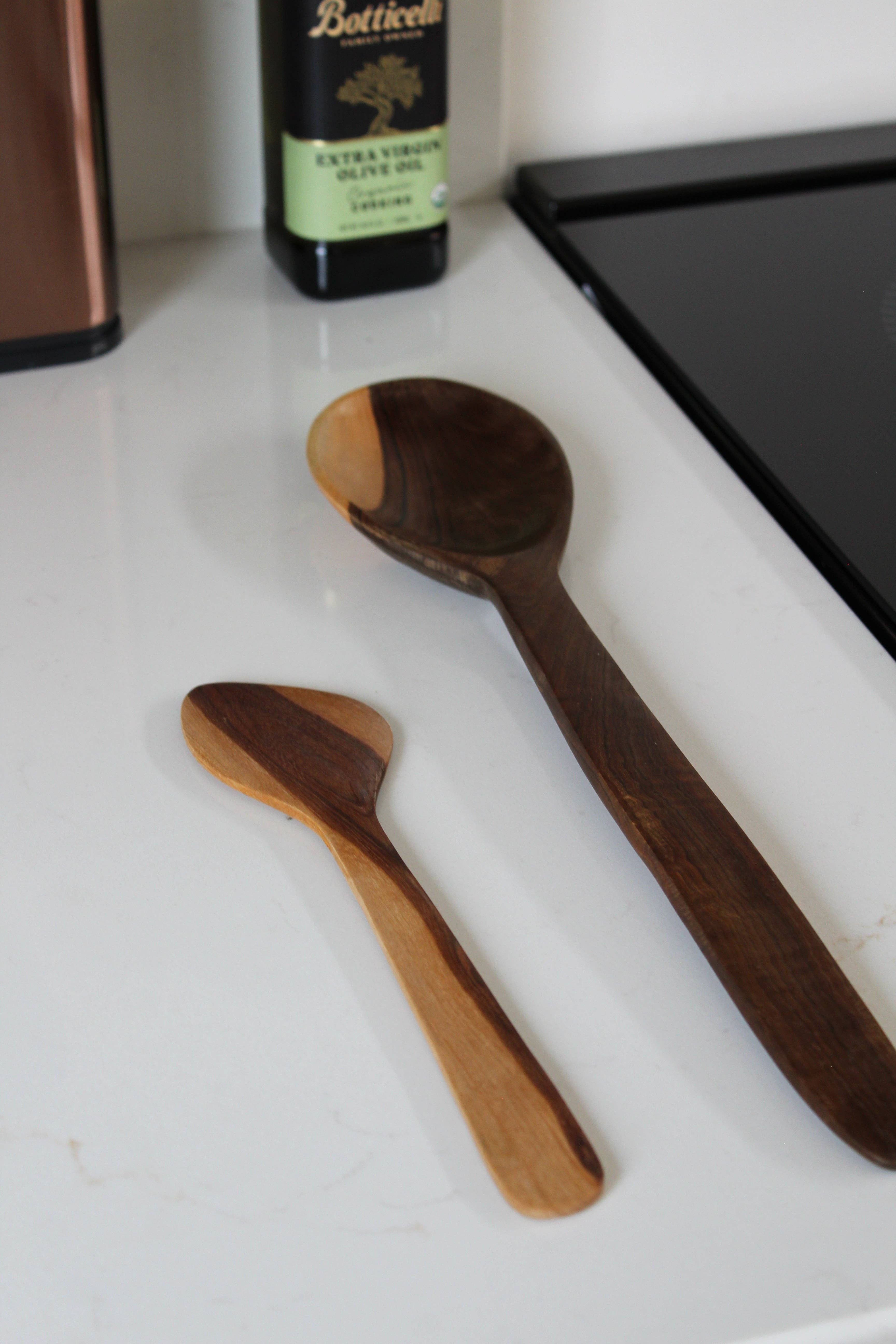 Ware by Maki - Wholesale Kitchen Spoon - Large Hand-Carved Soup Spoon2