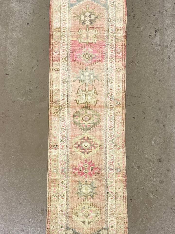 Turkse Herki Loper | 2.8 x 10.6 voor wholesale door Vintage Loomz