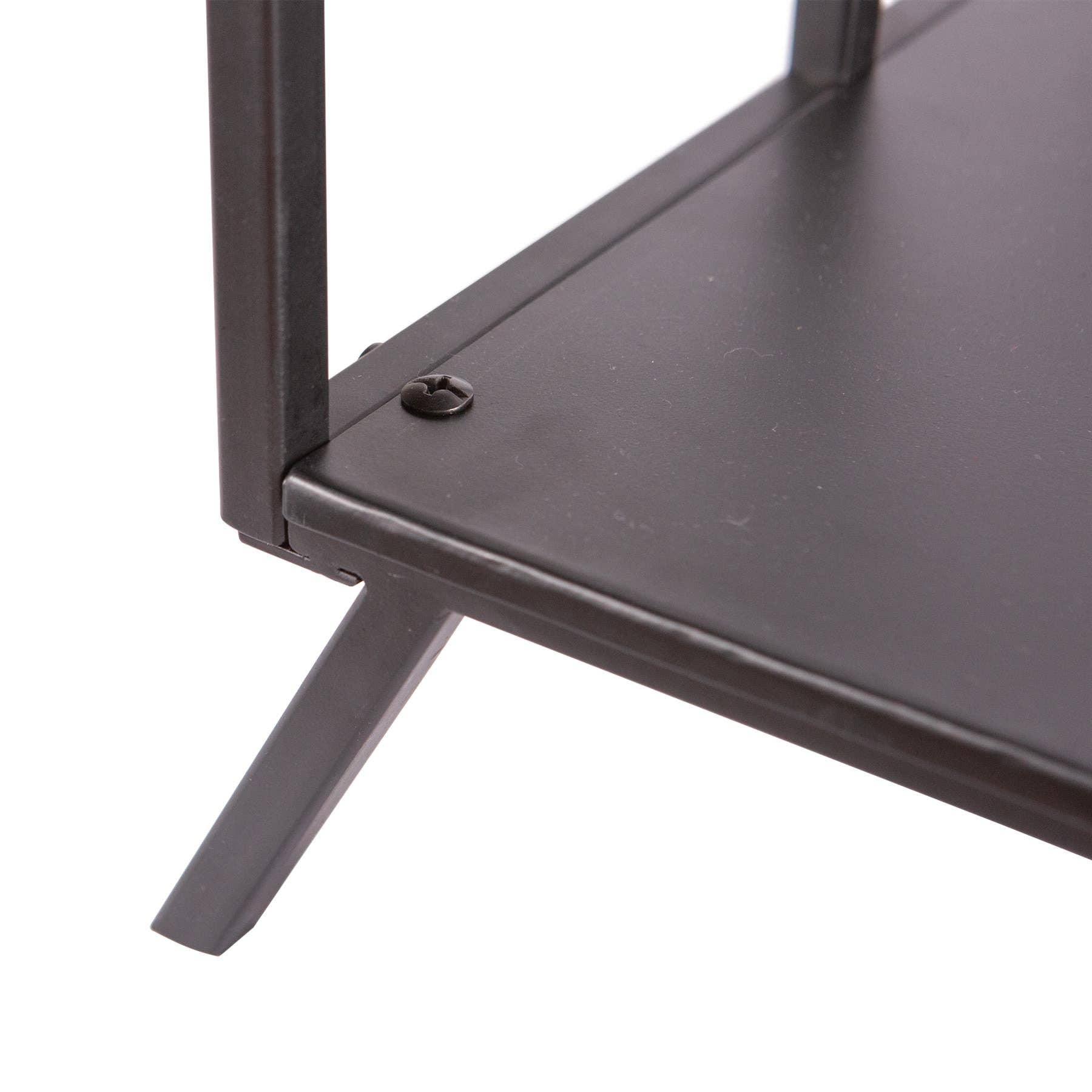 Rinkit Ltd - Wholesale Fireplace Screen - Black Fireside Log Storage Rack - By Hammer & Tongs1