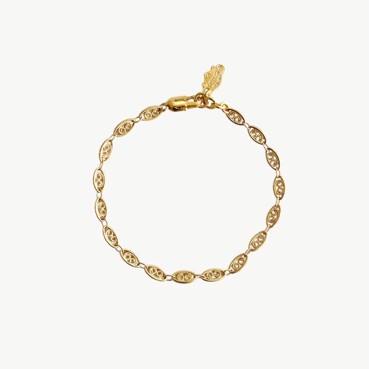 Gold MINI LACE BRACELET for wholesale on Faire