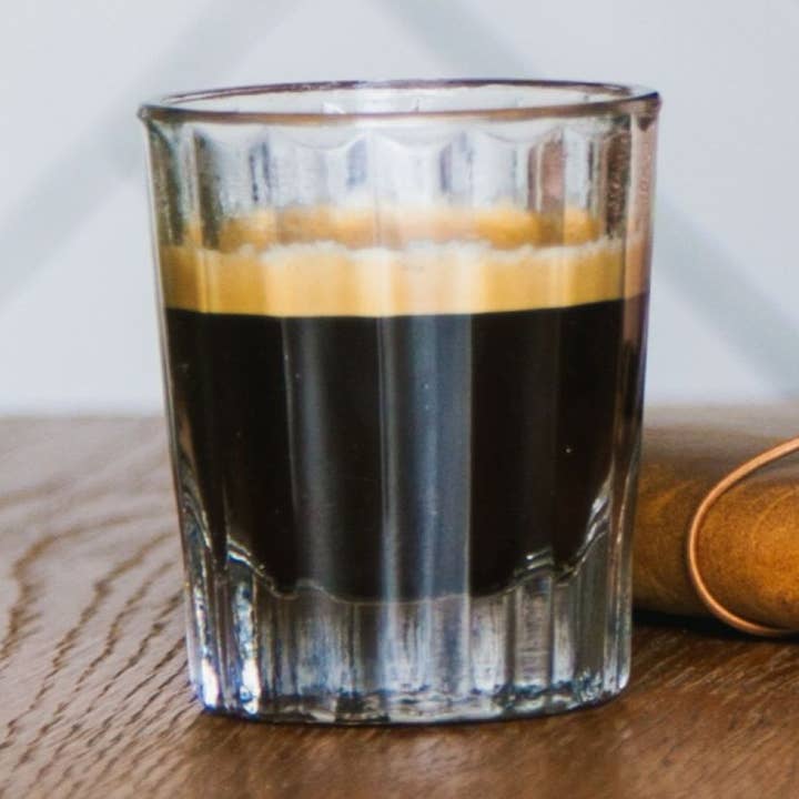 Espresso Glass Reed | 7 CL | clear | Espresso cups for wholesale by Brรปt Home and Glassware