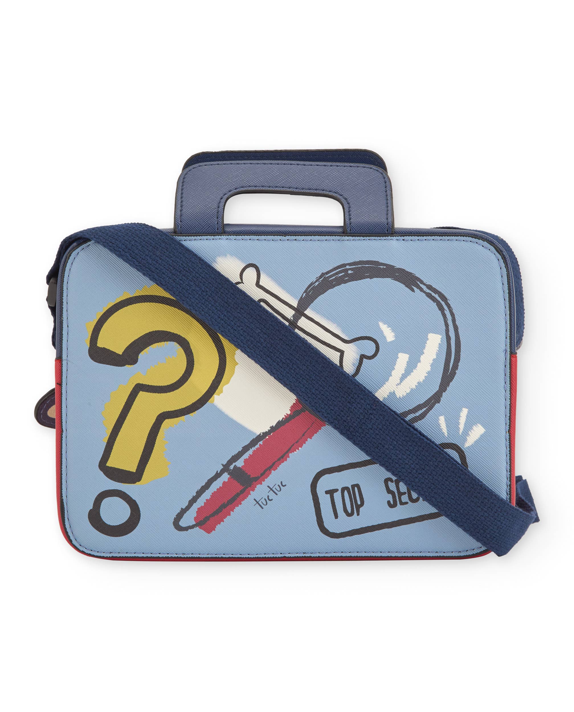 tuc tuc - Wholesale Crossbody Bag - Kids - Messenger bag for kids with detective dog print1