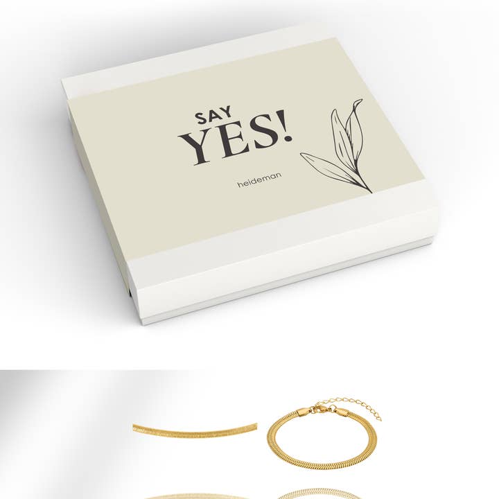 Cadeaubox Say Yes Basic voor wholesale door Heideman Schmuck