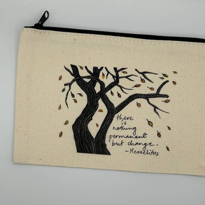 Keratitis Canvas Pouch for wholesale by Earthly Matters