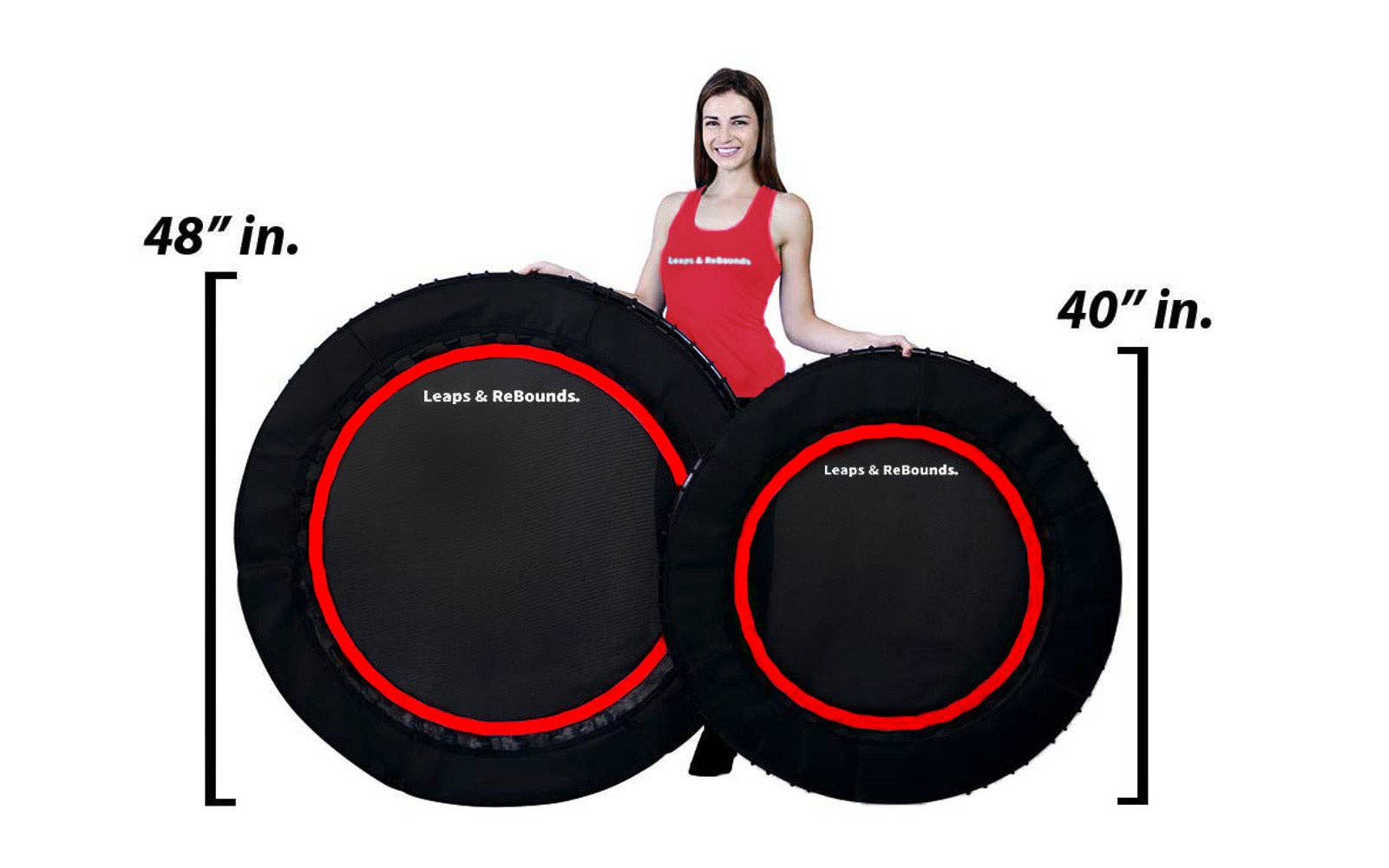 Leaps and Rebounds - Venta al por mayor Material de fitness - Mini trampolín de fitness y rebote Leaps and Rebounds5