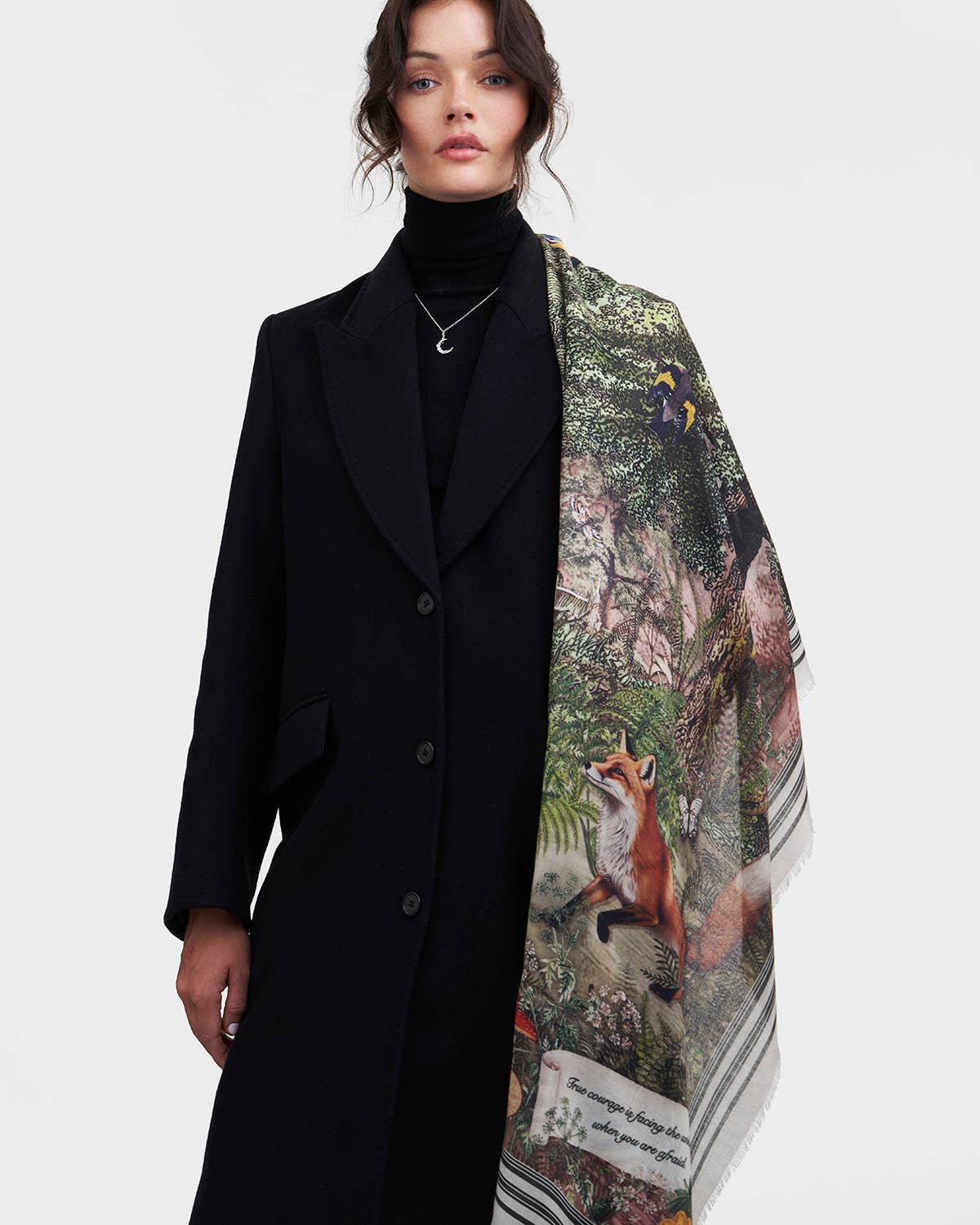 Fable England - Wholesale Scarf - Women's - Woodland Tales Scarf3