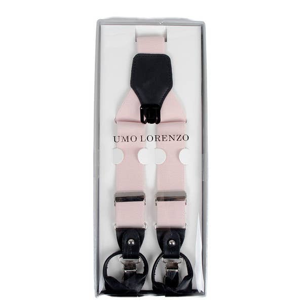 Selini New York - Wholesale Suspenders - Men's - Men's Boxed Button Strap and Clip-On Suspenders2