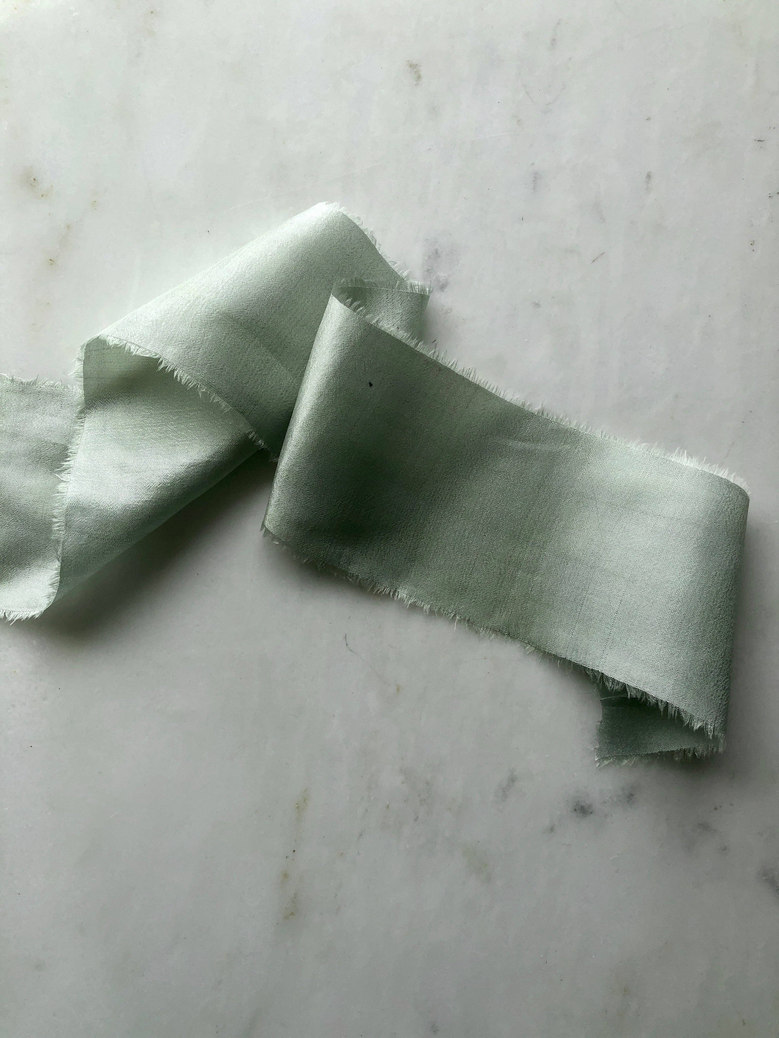 Nettle & Silk - Wholesale Ribbon – Gift wrapping - Upcycled Wide Silk Sari Ribbon1