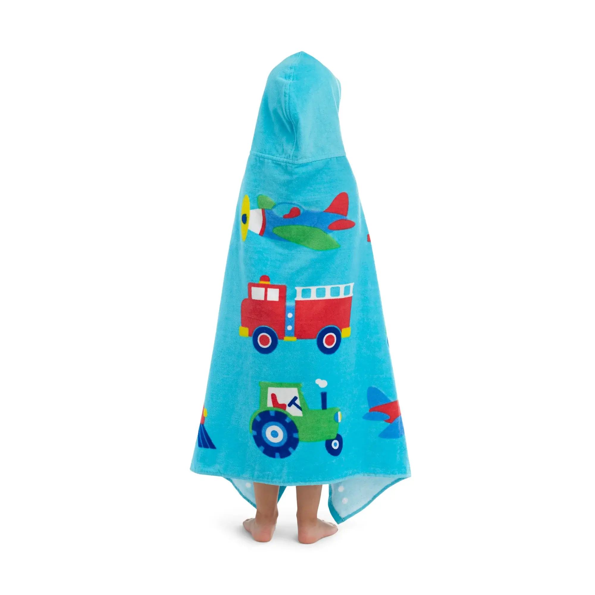 Wildkin - Wholesale Poncho Towel - Kids & Baby - Trains, Planes & Trucks Beach Poncho6