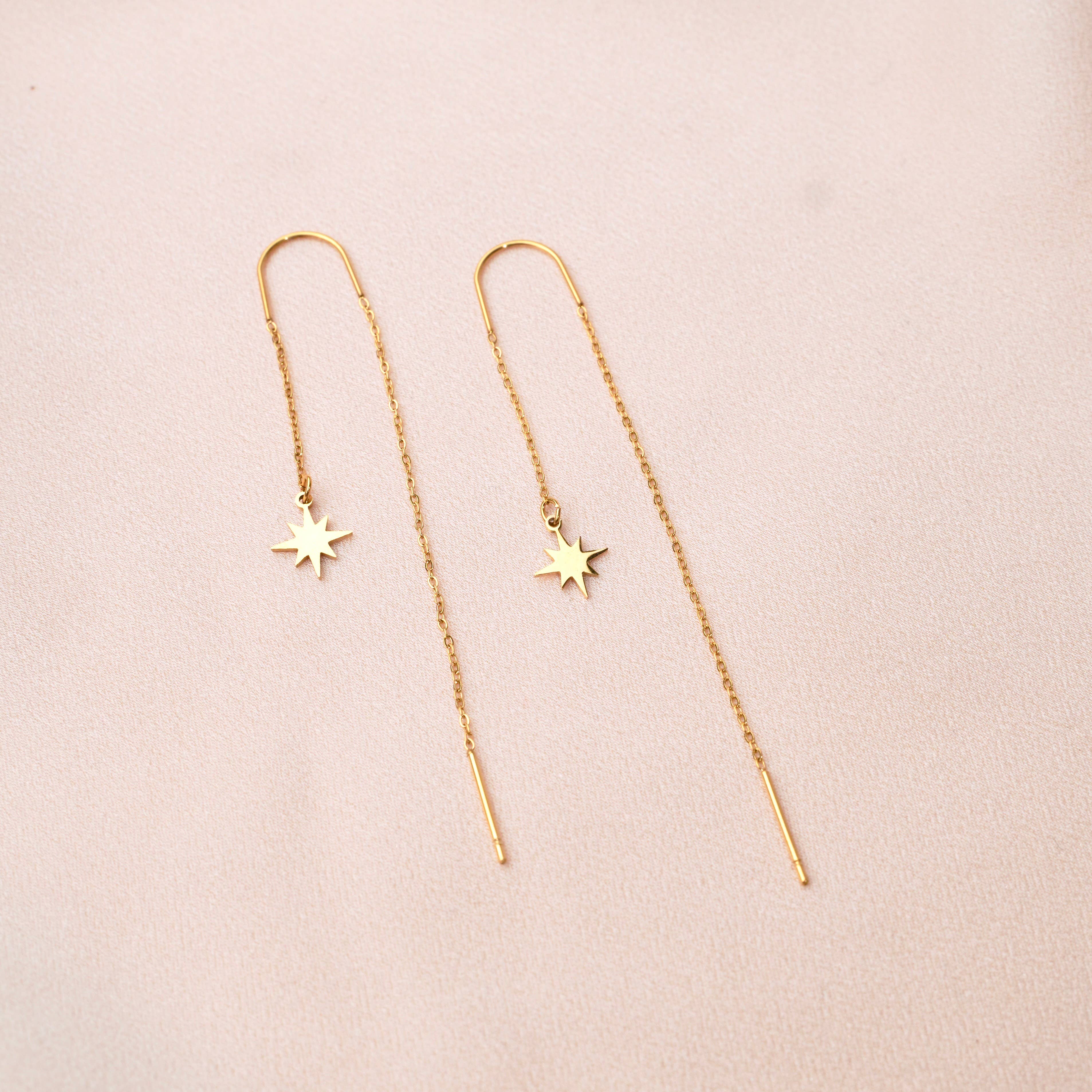 Victoire Collection - Wholesale Dangle Earrings - Star pendant earrings1