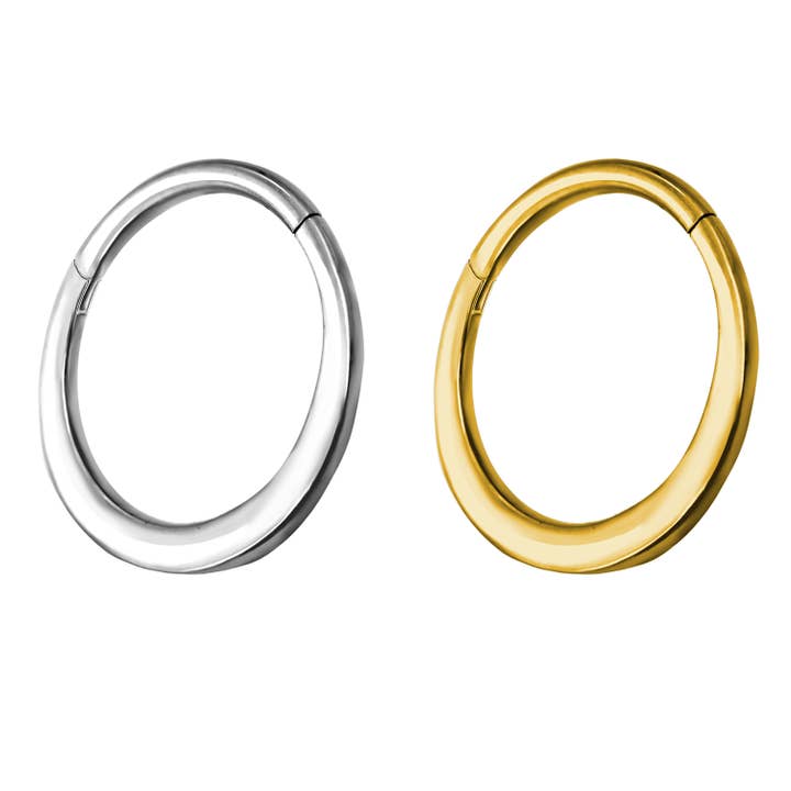Awaken - Wholesale Single Earring - PY-143 Flat Clicker Circle
