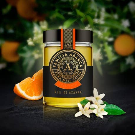 Mieles Familia Abarca - Wholesale Honey - Premium Orange Blossom Honey 500g
