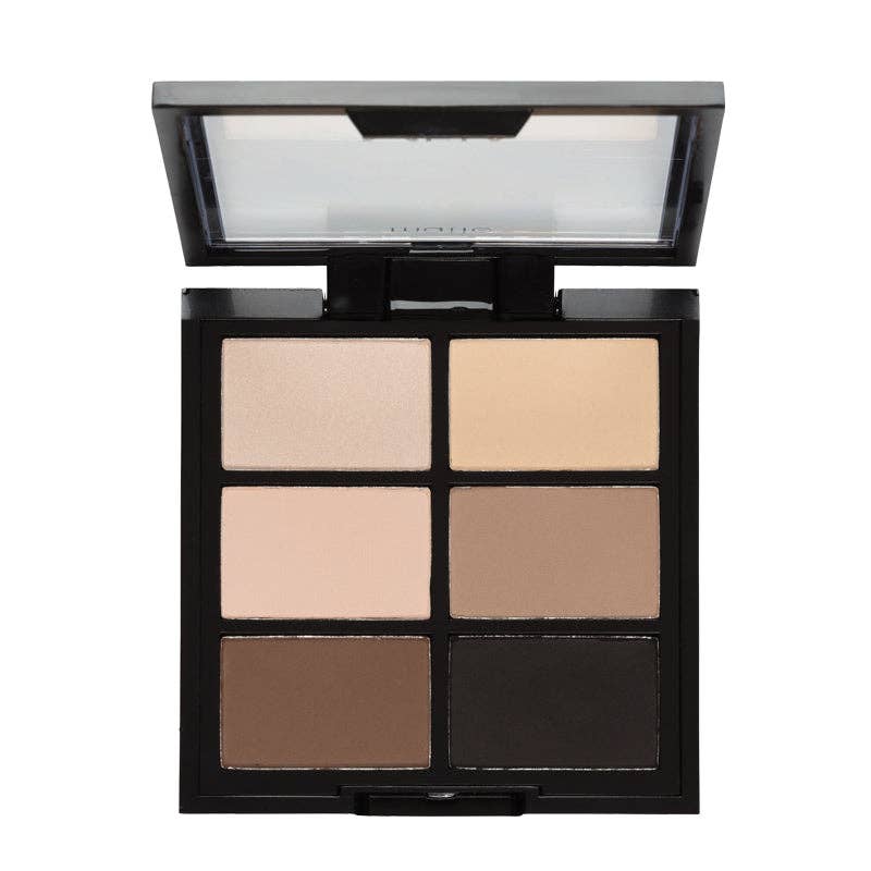 REMOVED BRAND - Wholesale Eyeshadow Palette - MUA Pro 6 Shade Eyeshadow Palette - Natural Essentials VEGAN1