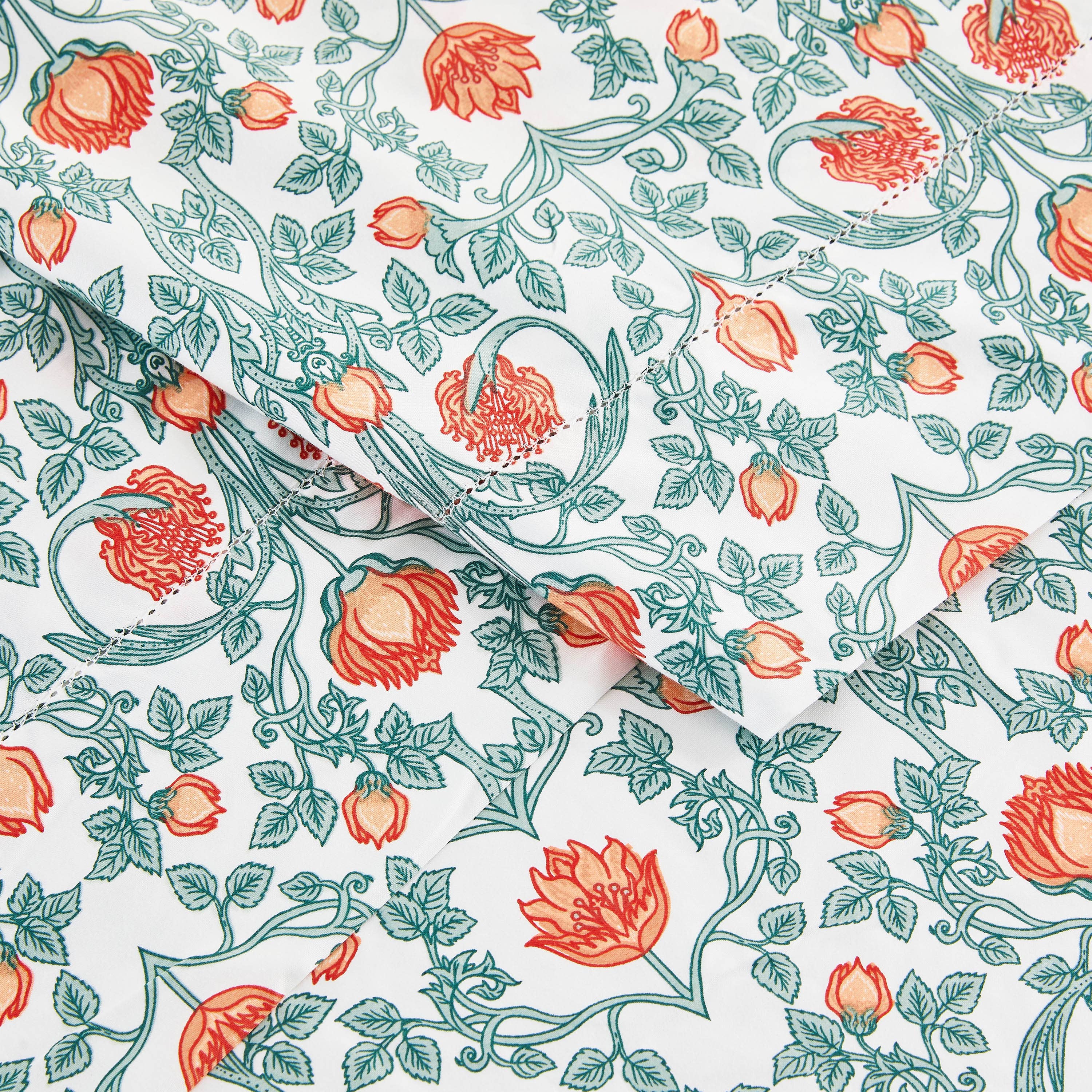 Mélange Home - Wholesale Sheet Set - Arts & Crafts Floral Printed Cotton Sheet Set3