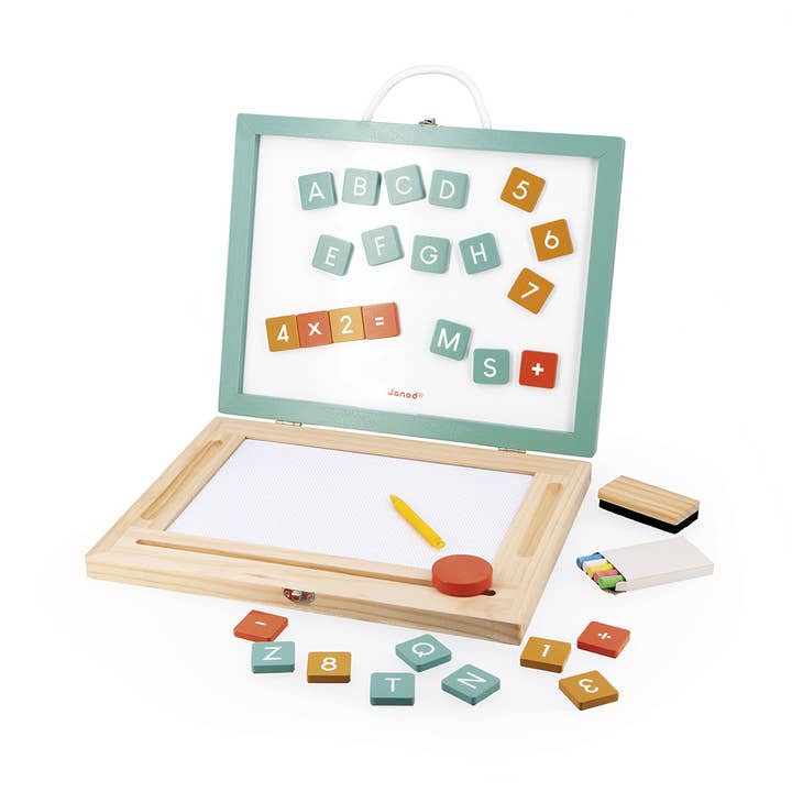 Magnetic 4-in-1 Mobile Board for wholesale by Janod