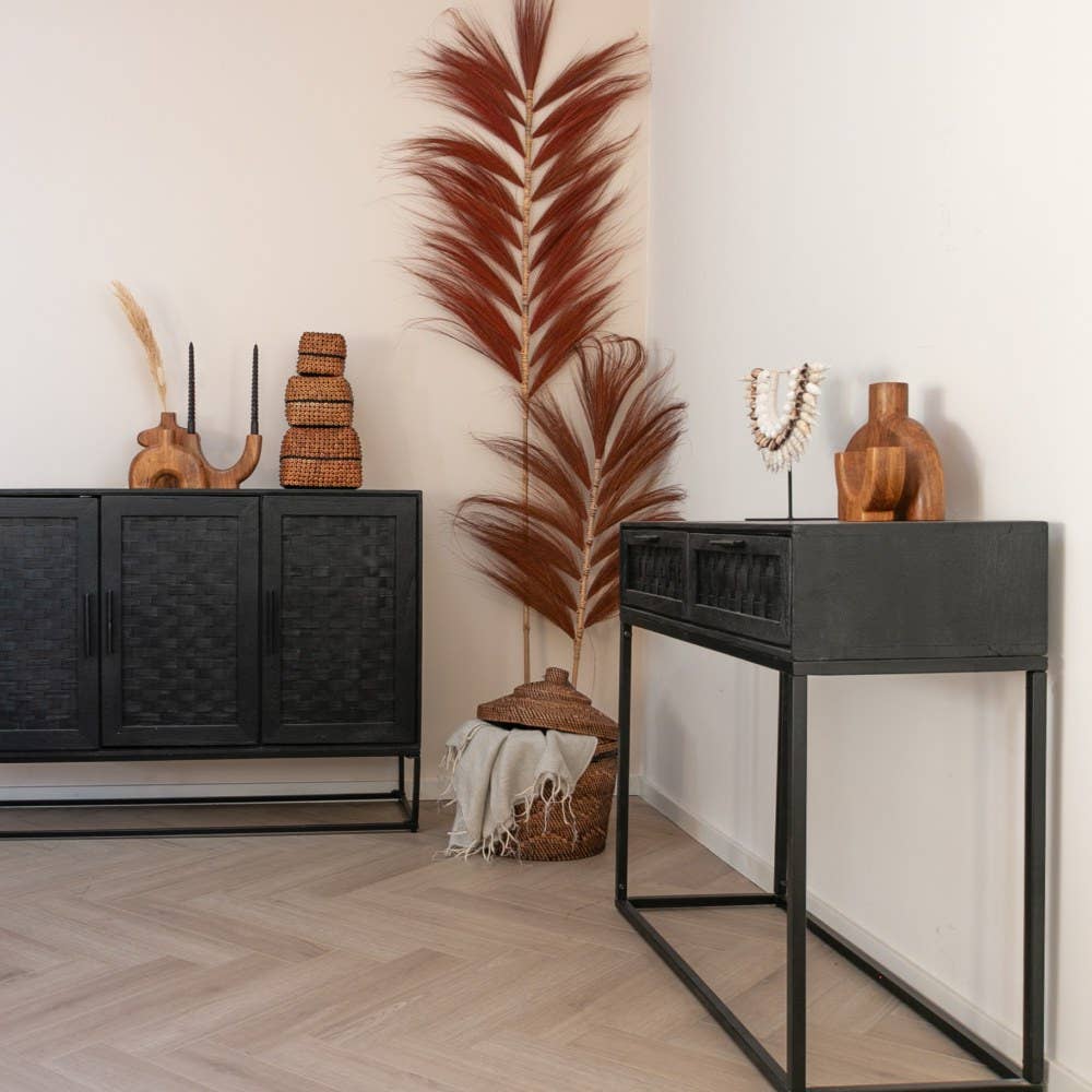 EARTHWARE - Vente Fleur séchée/pressée - Rayung grass brown panache L1