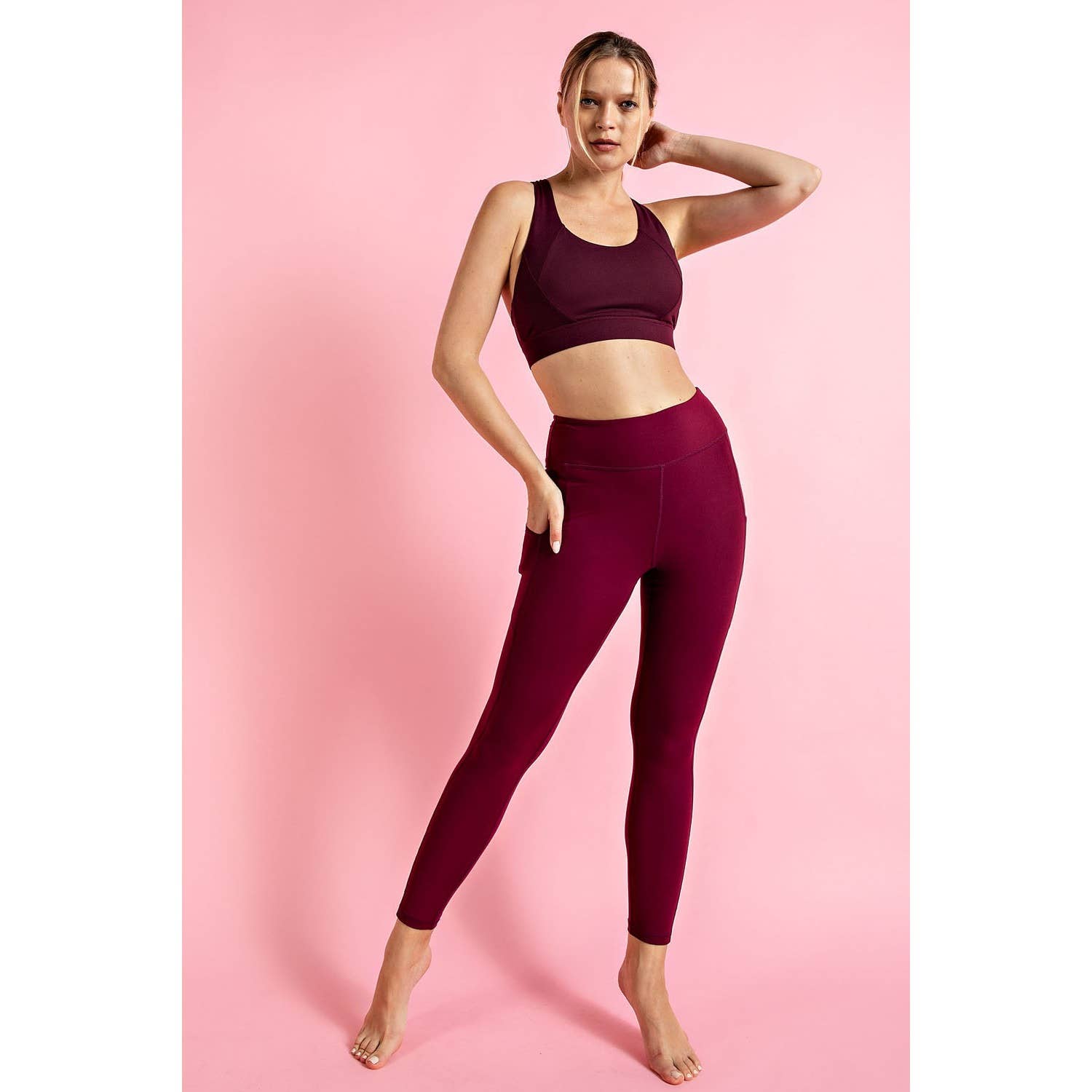Rae Mode - Wholesale Athletic/Lounge Leggings - Women's - BUTTER BASIC LEGGING WITH POCKETS80