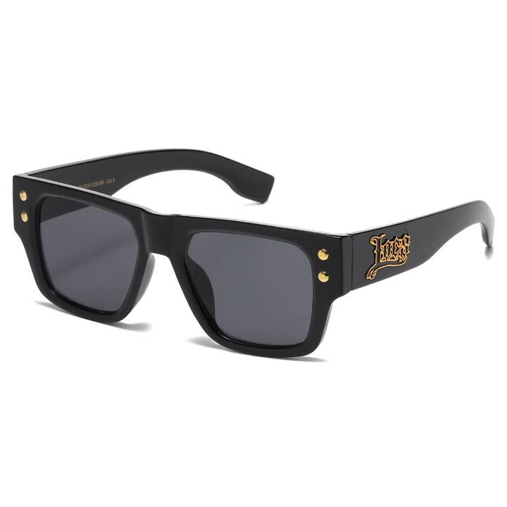 Sunrayzz Imports – wholesale Solglasögon - Herr – Locs Urban Svarta Solglasögon loc91258-BK