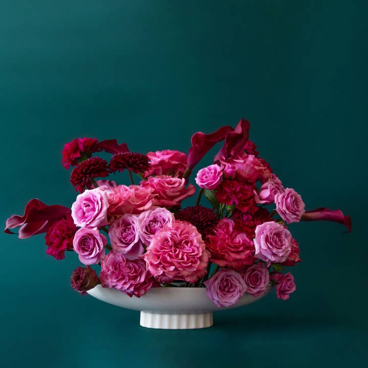 Luna bootvormige bloempot | vintage wit voor wholesale door Jungle Club