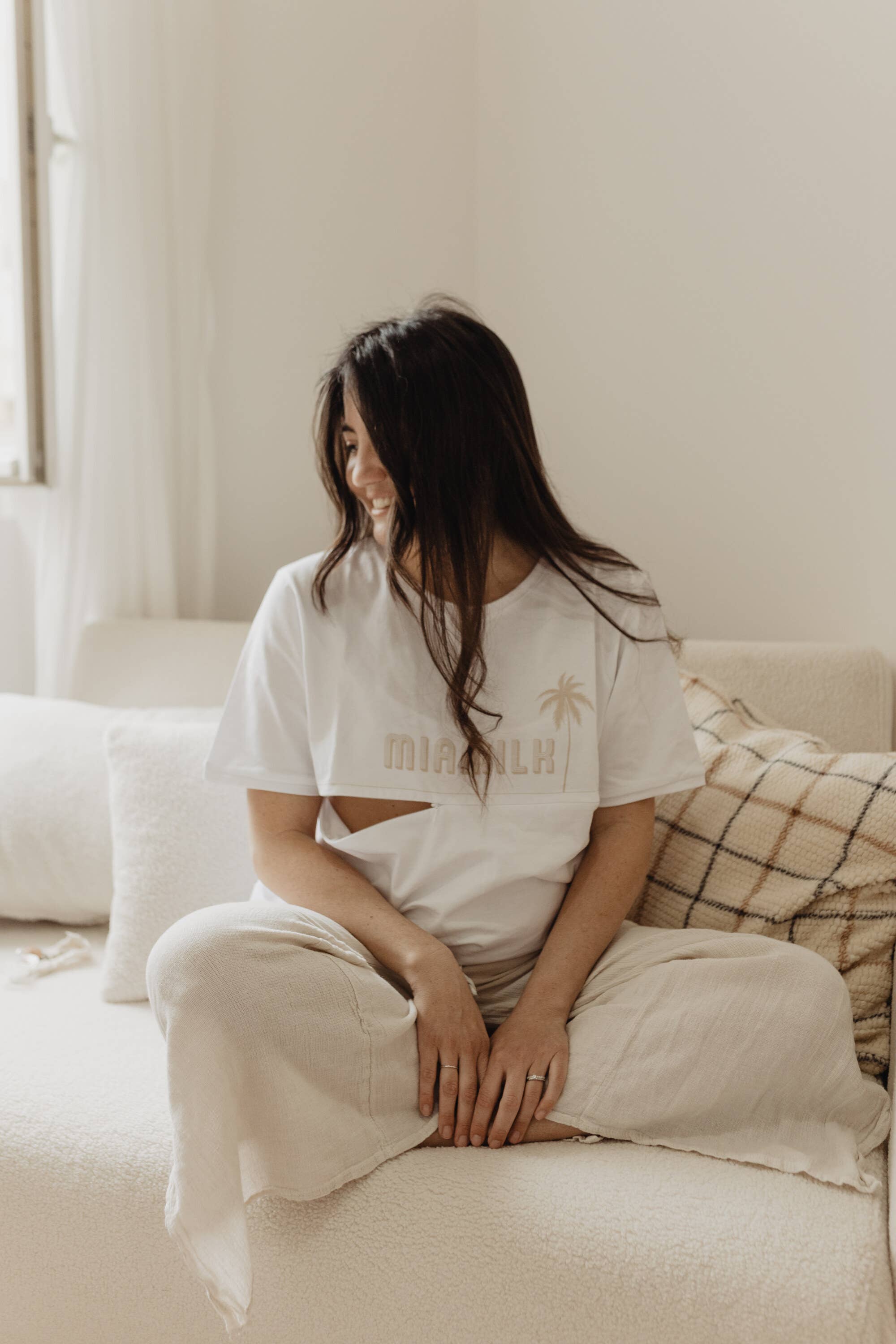 You&Milk - Wholesale Nursing Top - Maternity - Miamilk nursing T-shirt0