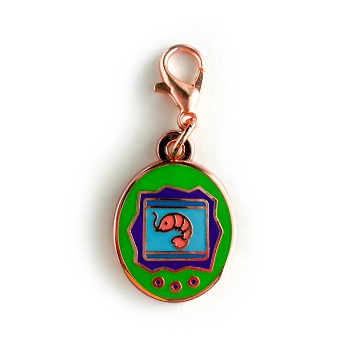 Charme de l'animal de compagnie virtuel crevette pour la vente par Kitty With A Cupcake