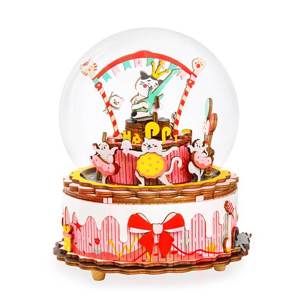 Robotime - Wholesale DIY Craft Kit - AM42 The Birthday Song wooden music box0