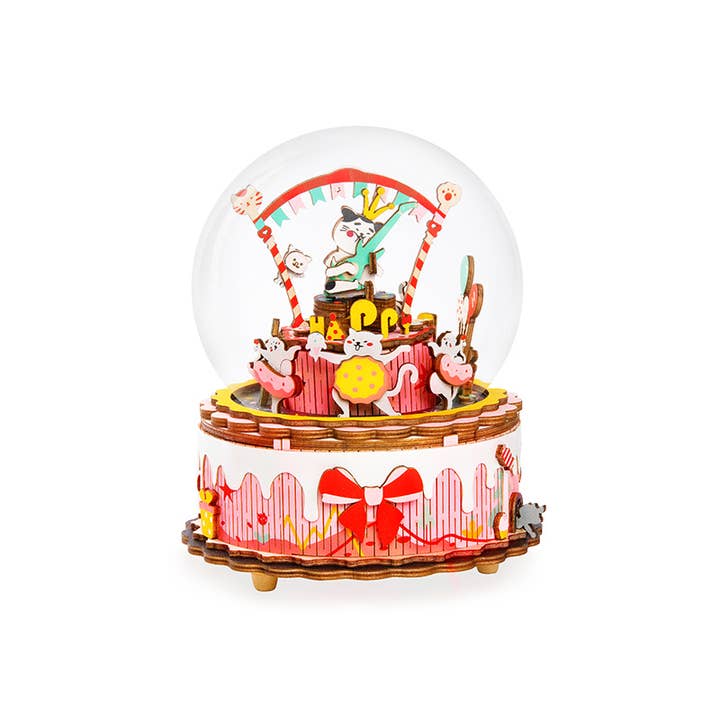 Robotime - Wholesale DIY Craft Kit - AM42 The Birthday Song wooden music box