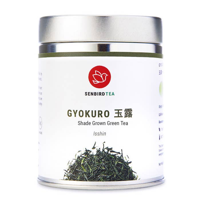Gyokuro Isshin - Japanese Shade Grown Green Tea | 50g Tin for wholesale by Senbird Tea