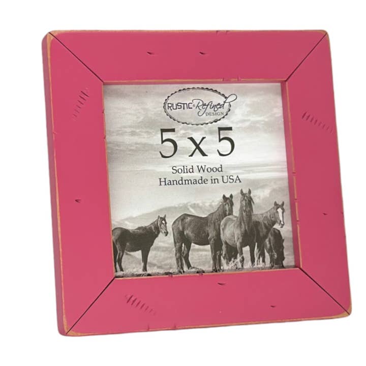Rustic and Refined Design - Vente Cadres photos - Collection de cabines 5x5 - Cadres photo, faits à la main, en bois massif15