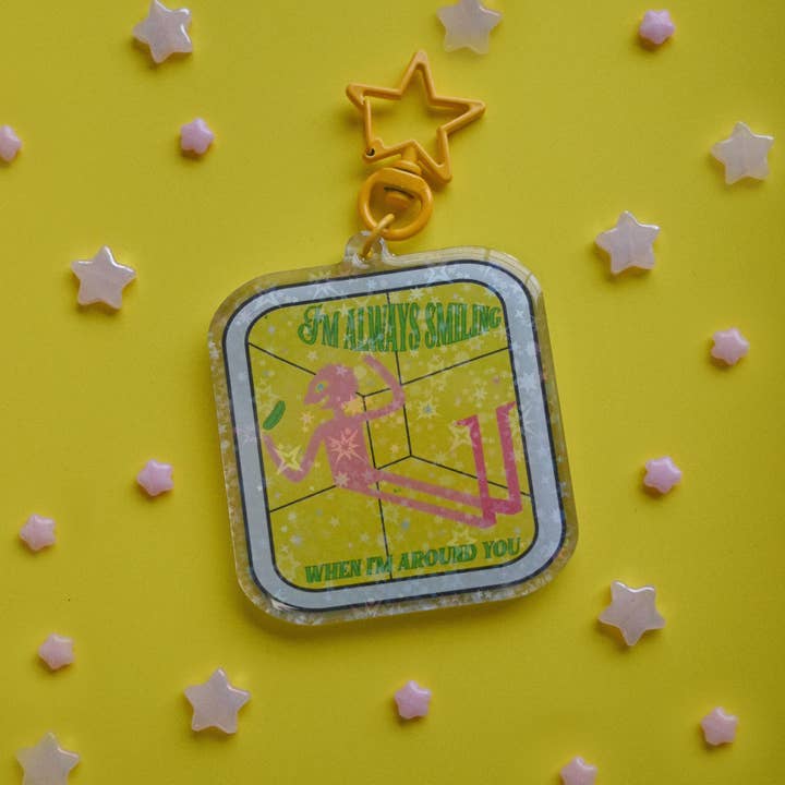 We Hate You Keychain for wholesale by Tiny Made