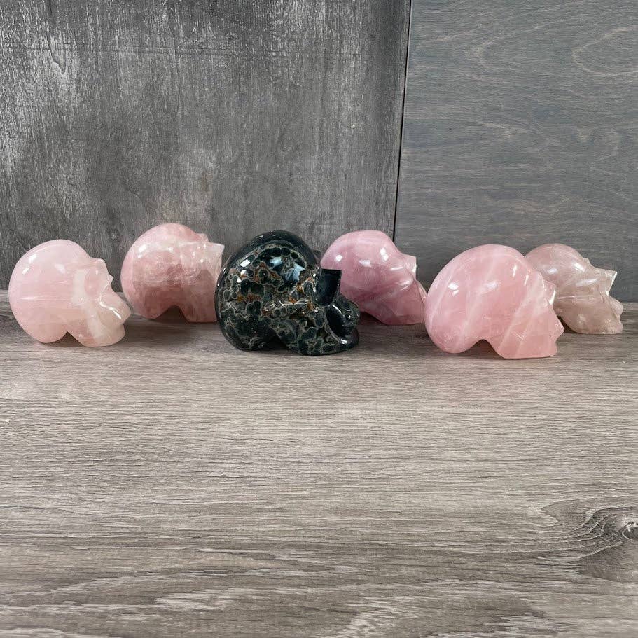 Keystone Crystals - Wholesale Spiritual Stone/Crystal - Assorted Crystal Skulls – Bulk Lot for Gift Shops15