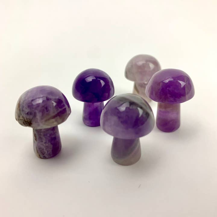 Pelham Grayson Rose - Wholesale Spirituele steen/kristal - Mini magische paddenstoelen, 20 mm - Spirituele steen/kristal9