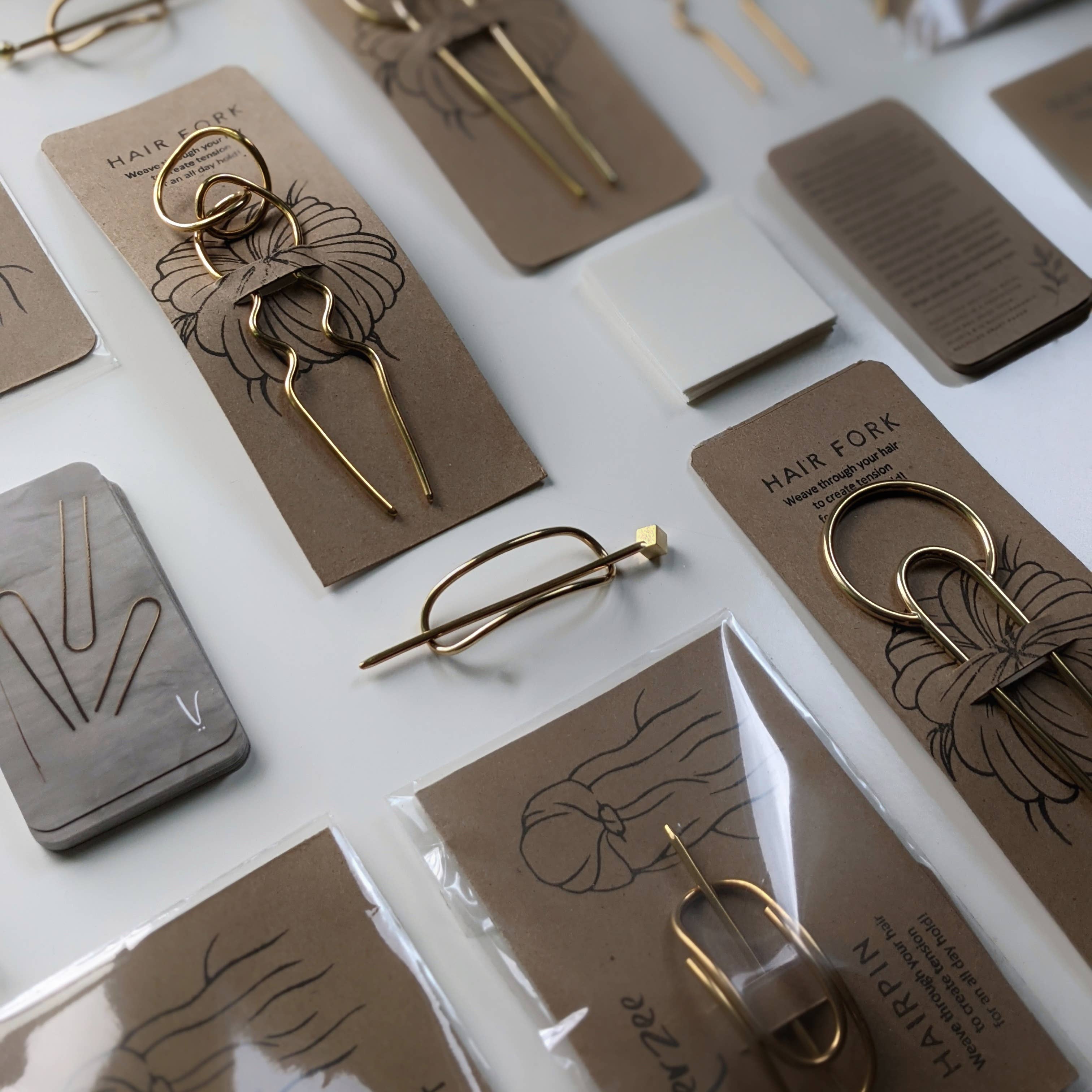 Vanderzee - Wholesale Hair Pin - Crescent Hair Fork4