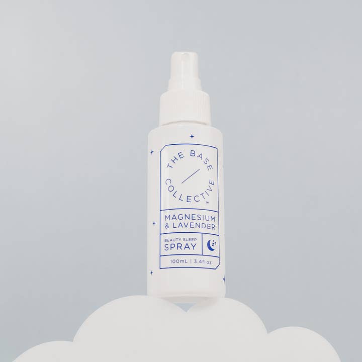 The Base Collective – Großhandel Gesichts- und Körpernebel/Wasser – Beauty Sleep Spray mit Magnesium und Lavendel 100 ml