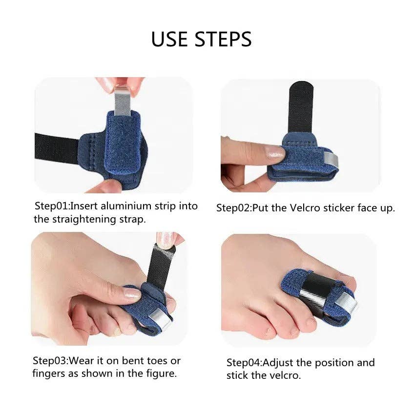 VIGOR - Wholesale Press-On/Fake Nails - Premium Quality Compression Finger Splints with Flexible Bui3