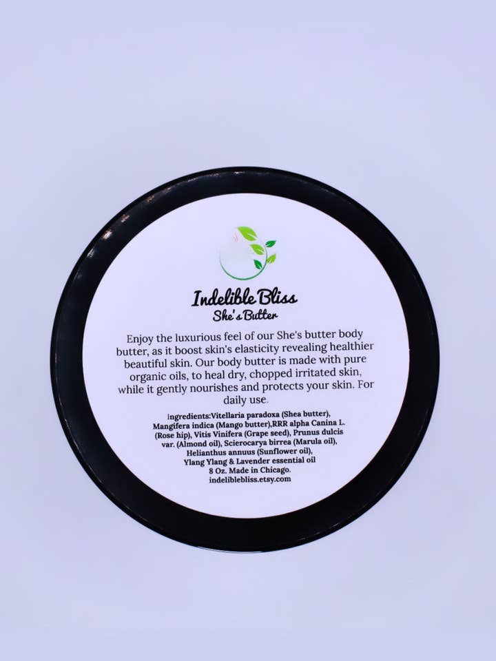 ALLE NATURLIGE, ØKOLOGISK, VEGANSK FUGTGIVENDE KROPSSMØR for engroshandel hos Indelible Bliss Candles, Soaps & more