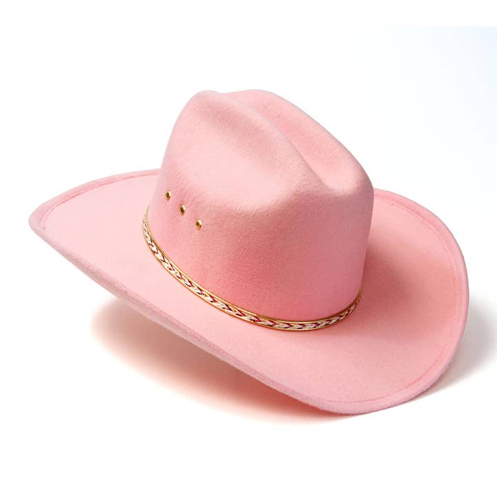 Western Express – Engroshandel Cowboyhat - Dame – Westernhat med pink filtfinish1