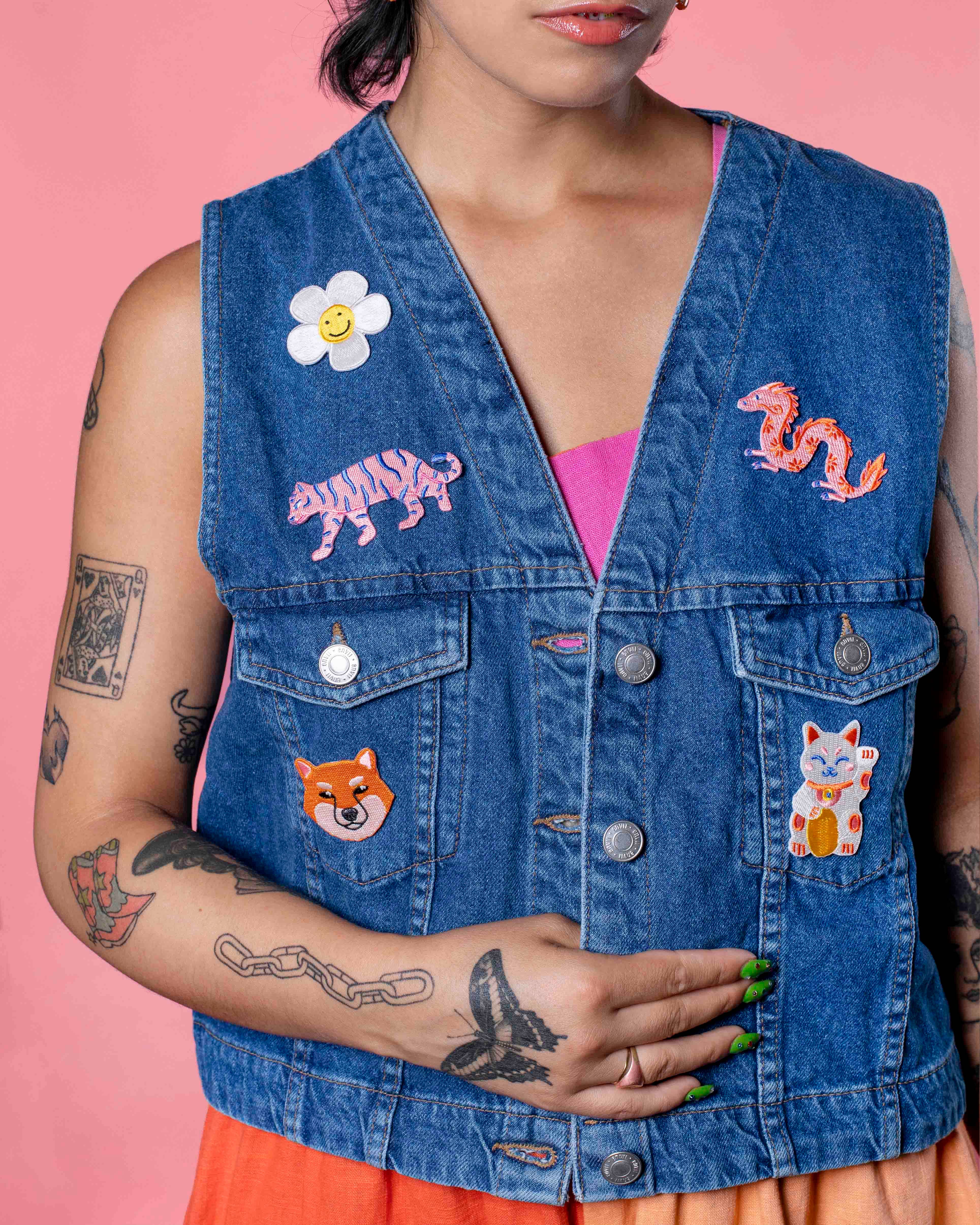 MALICIEUSE - Wholesale Patch - Iron-On Tiger Patch2