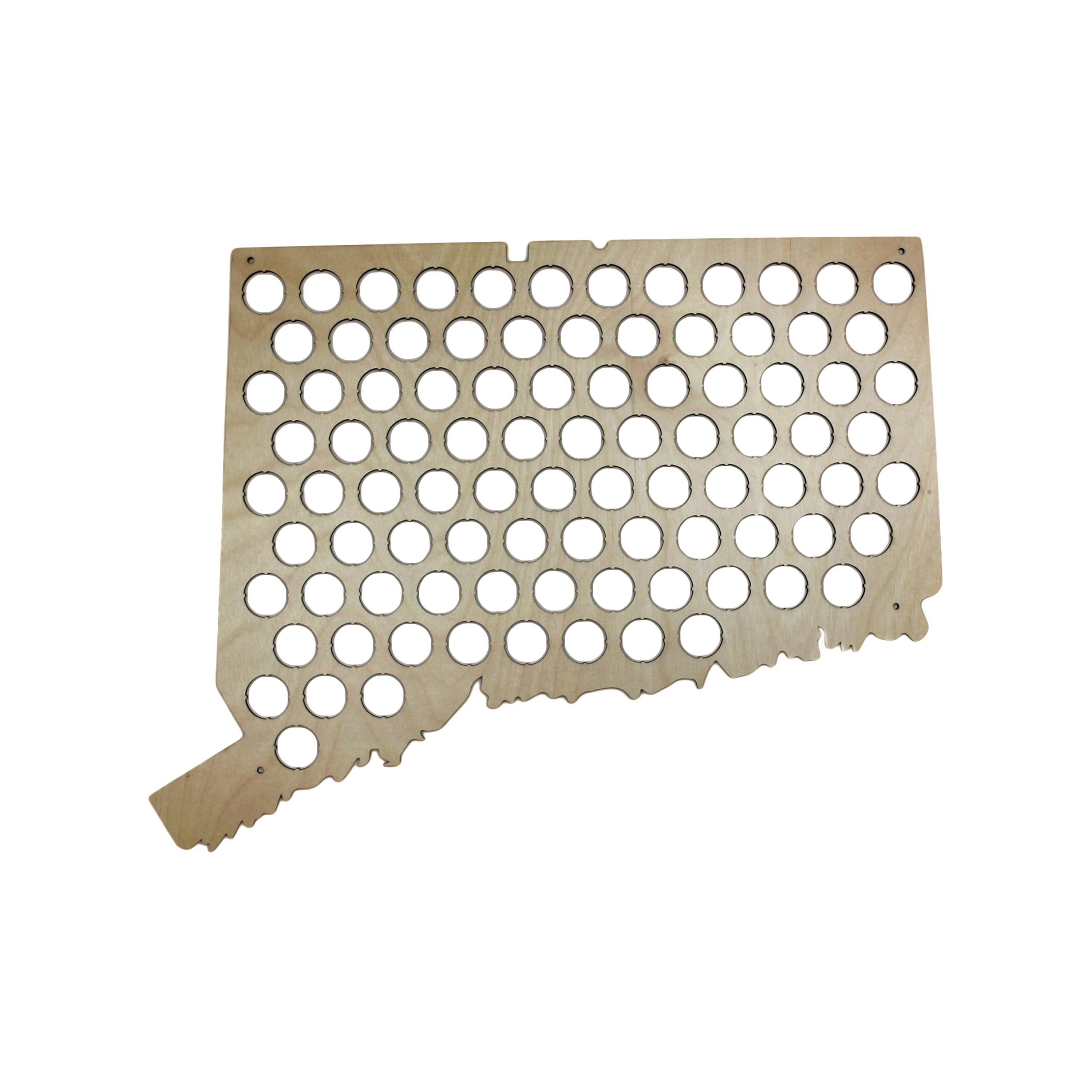 Torched Products – Engroshandel 3D-vægkunst – Mænds gave tilstand øl cap kort - Beer Cap Collector/Display7