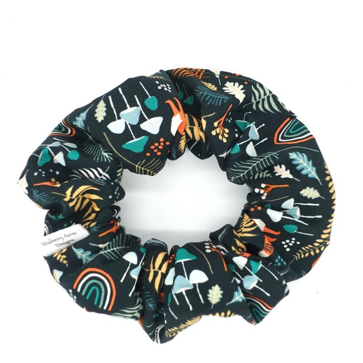 Underbrush Forest Fox Handmade Scrunchies - Hair Accessories for wholesale by Ingrid Allen