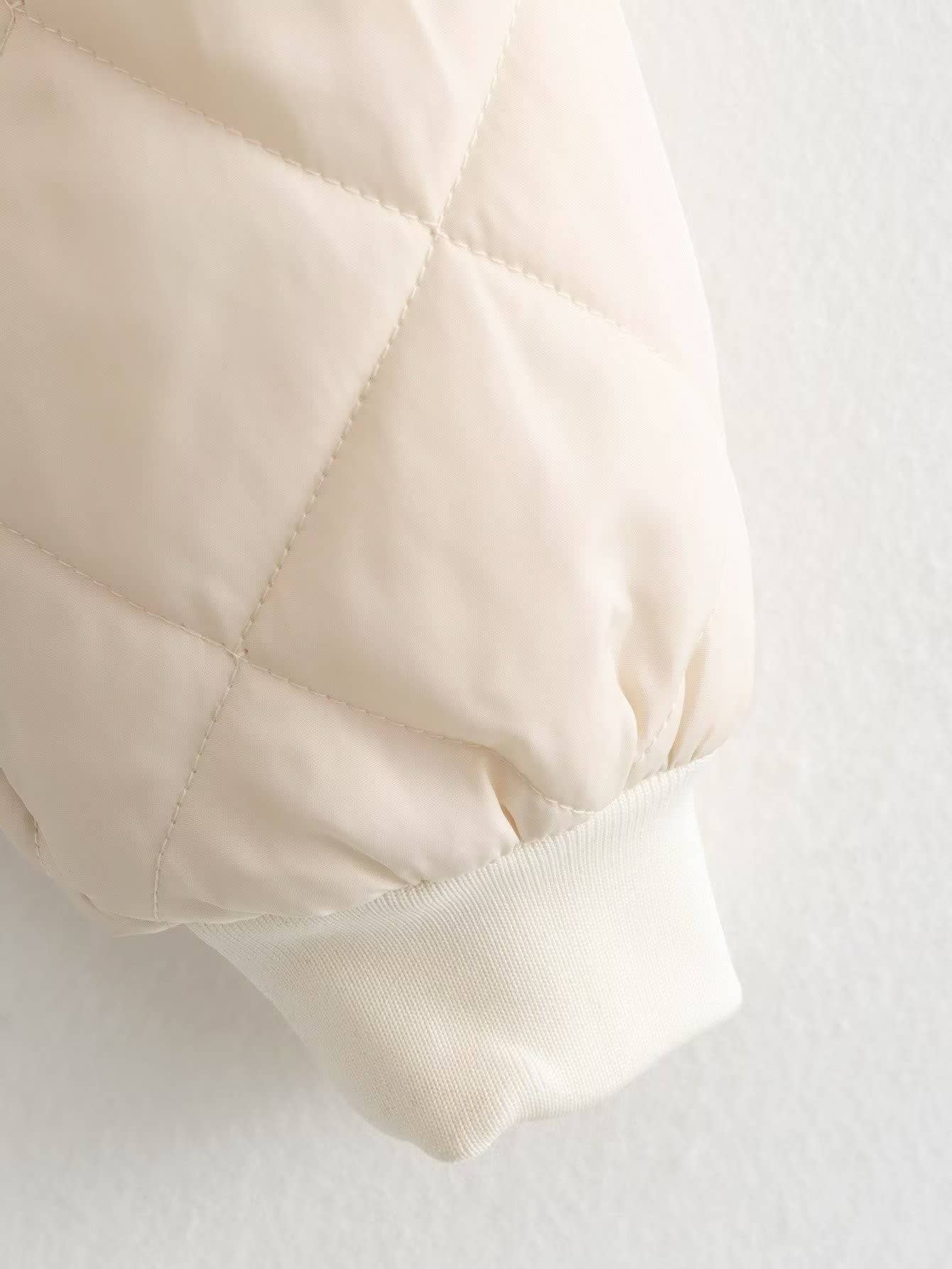 Hope & Sunshine – Kispo - Mulher por atacado – Jaqueta bomber curta casual de algodão8